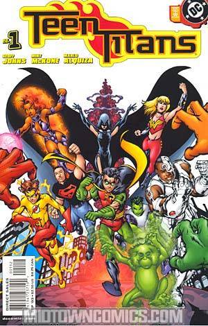 Teen Titans Vol 3 #1 Cover C 2nd Ptg