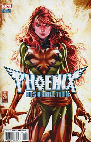 Phoenix Resurrection Return Of (Adult) Jean Grey #1 Cover L DF Comic Sketch Art Exclusive Mark Brooks Variant Cover (Marvel Legacy Tie-In)