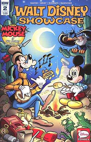 Walt Disney Showcase Vol 2 #2 Mickey Mouse Cover A Regular Andrea Freccero Cover