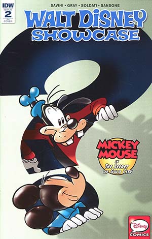 Walt Disney Showcase Vol 2 #2 Mickey Mouse Cover C Incentive Marco Mazzarello & Mario Perotta Variant Cover