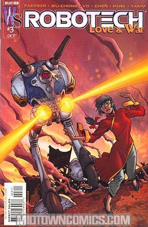 Robotech Love And War #3 Cover B Plunkett