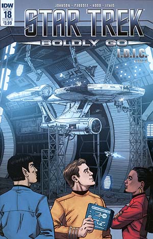 Star Trek Boldly Go #18 Cover B Variant Eoin Marron Cover