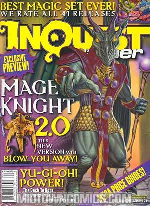 Inquest Gamer #101 New Mage Knight Cvr