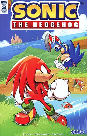 Sonic The Hedgehog Vol 3 #3 Cover A 1st Ptg Regular Tyson Hesse Cover