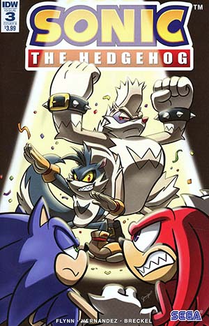 Sonic The Hedgehog Vol 3 #3 Cover B Variant Jen Hernandez Cover