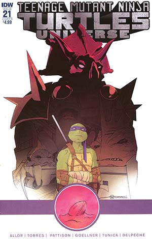Teenage Mutant Ninja Turtles Universe #21 Cover B Variant Mark Torres Cover