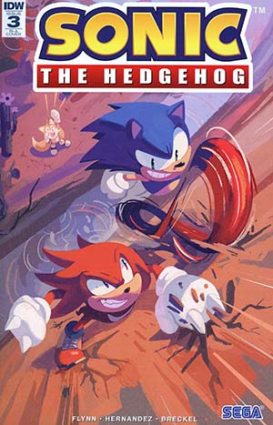 Sonic The Hedgehog Vol 3 #3 Cover C Incentive Nathalie Fourdraine Variant Cover