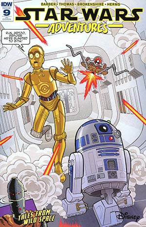 Star Wars Adventures #9 Cover C Incentive Tony Fleecs Variant Cover