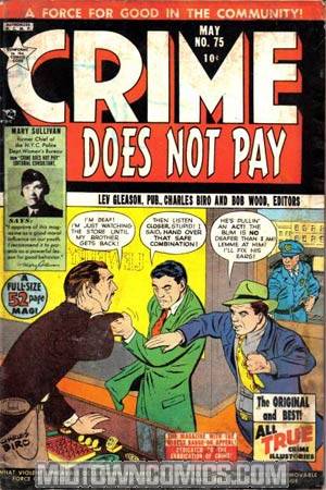 Crime Does Not Pay #75