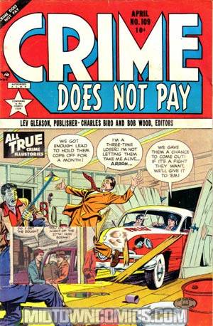 Crime Does Not Pay #109