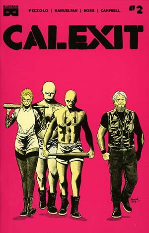 Calexit #2 Cover B 2nd Ptg Variant Amancay Nahuelpan Cover