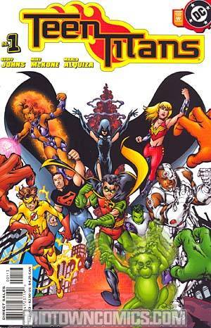 Teen Titans Vol 3 #1 Cover D 3rd Ptg