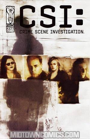 CSI Crime Scene Investigation #2 Regular Ashley Wood Art Cover