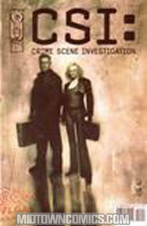 CSI Crime Scene Investigation #3 Regular Ashley Wood Art Cover
