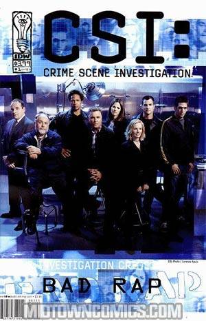 CSI Crime Scene Investigation - Bad Rap #1 Cvr A