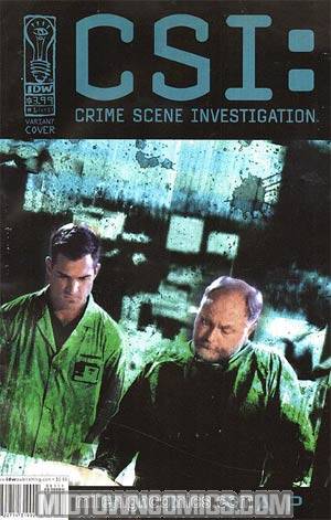 CSI Crime Scene Investigation - Bad Rap #1 Cvr B