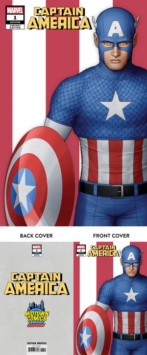 Captain America Vol 9 #1  Midtown Exclusive John Tyler Christopher Cover A Modern Captain America Variant Recommended Back Issues