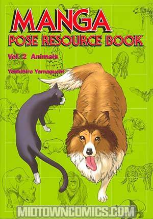 Manga Pose Resource Book Vol 2 Animals TP