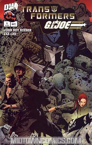 Transformers GI Joe #1 Cover A Jae Lee Cvr