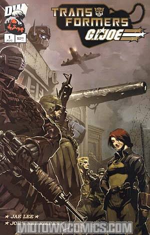 Transformers GI Joe #1 Cover B Pat Lee Cvr