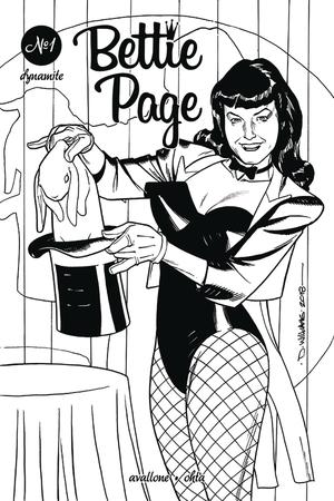 Bettie Page Vol 2 #1 Cover H Incentive David Williams Black & White Cover RECOMMENDED_FOR_YOU