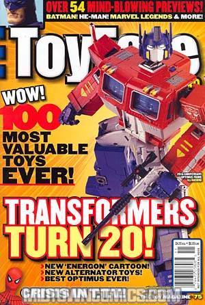 Toyfare #75 Transformers 20th Anniv Cvr