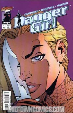 Danger Girl #4 Cover B Big Knife Variant Cover