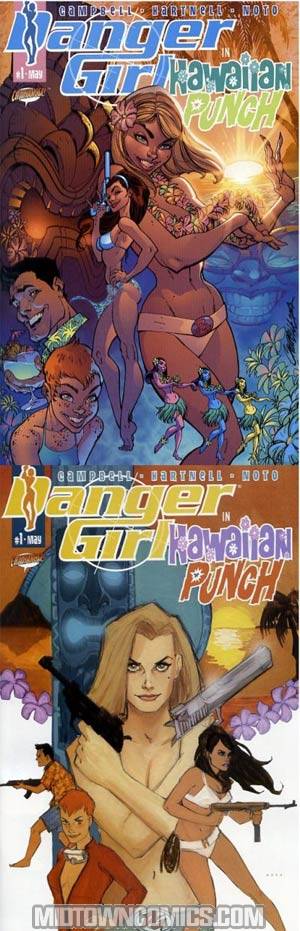 Danger Girl Hawaiian Punch Cover A J Scott Campbell Cover