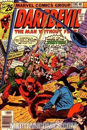 Daredevil #136 Cover A 25-Cent Edition