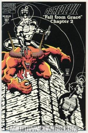 Daredevil #321 Cover A Direct Edition Wraparound Glow-In-The-Dark Cover