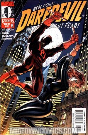 Daredevil Vol 2 #2 Cover B J Scott Campbell Cover
