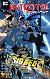 Detective Comics Vol 2 #1000 Cover Z-C DF Exclusive Dan Jurgens & Kevin Nowlan Variant Cover Signed By Kevin Nowlan