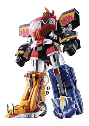 Soul Of Chogokin GX 72 Mighty Morphin Power Rangers Megazord Re Issue Die Cast Action Figure Midtown Comics