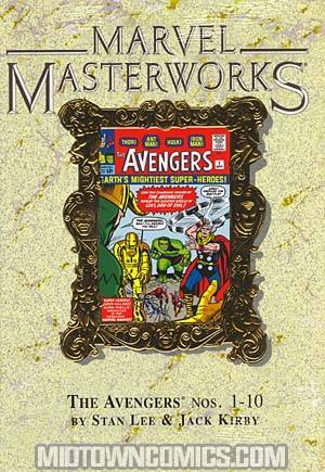 Marvel Masterworks Avengers Vol 1 HC Var Dust Jacket