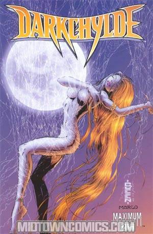 Darkchylde #2 Cover B Variant Randy Queen Spiderweb And Moon Cover