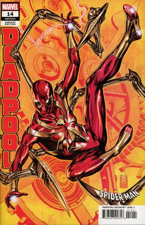 DEADPOOL #14 SPIDER SUIT VARIANT COVER FAST SHIPPING!! 