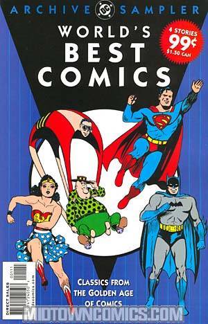 Worlds Best Comics The Golden Age DC Archives Sampler