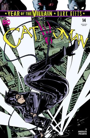 Catwoman #14 B Stanley Artgerm Lau Variant VF+/NM+ 