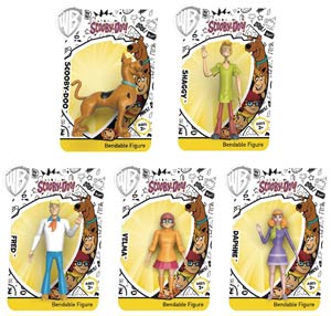 Scooby-Doo Bendable Figure 12-Piece Assortment Case