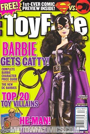 Toyfare #76 Barbie As Catwoman Cover