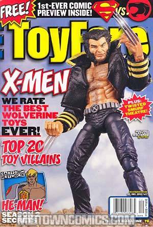 Toyfare #76 New Wolverine Toy Cover