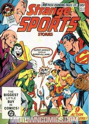 DC Special Blue Ribbon Digest #13 Strange Sports Stories