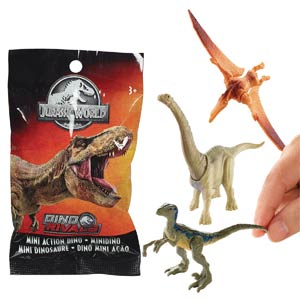 Jurassic World Blind Bag Mini Figures Stegosaurus Figure NEW 