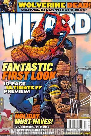 Wizard Comics Magazine #146 Ultimate Marvel Cvr