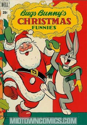 Dell Giant Comics Bugs Bunny Christmas Funnies #1