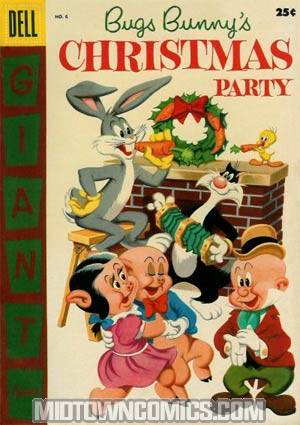 Dell Giant Comics Christmas Party #6