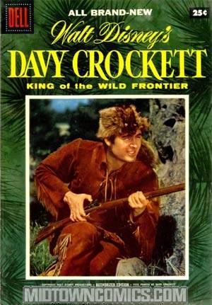 Dell Giant Comics Davy Crockett King Of The Wild Frontier #1
