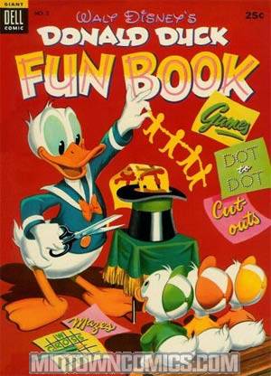 Dell Giant Comics Donald Duck Fun Book #2