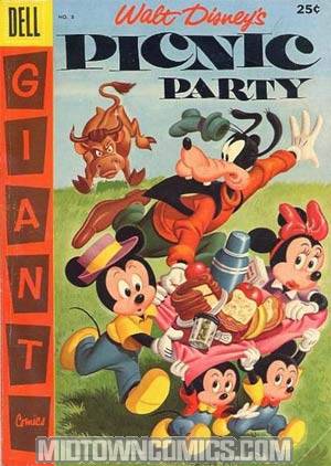 Dell Giant Comics Picnic Party #8