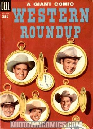 Dell Giant Comics Western Roundup #10